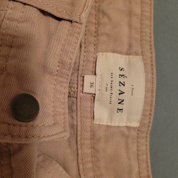 Sezane Clarina Skirt in Safari Beige size 36 - Picture 5 of 5